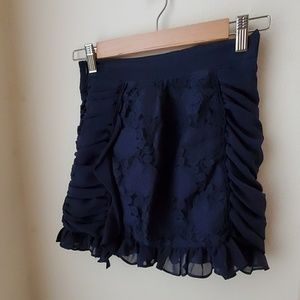 Twelve by twelve mini ruffled skirt